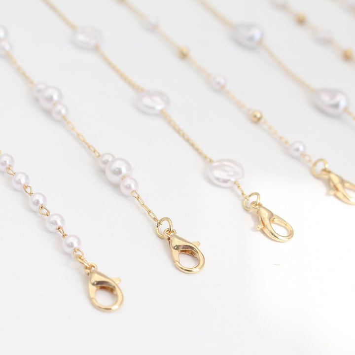 Pearl-Accented Eyewear Chain Stornfield