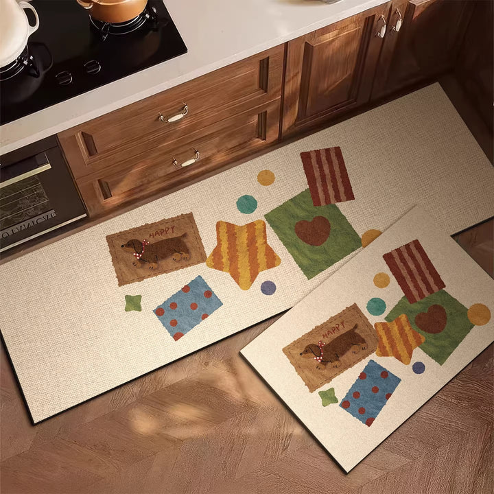 Home Décor Artistic Kitchen Mat