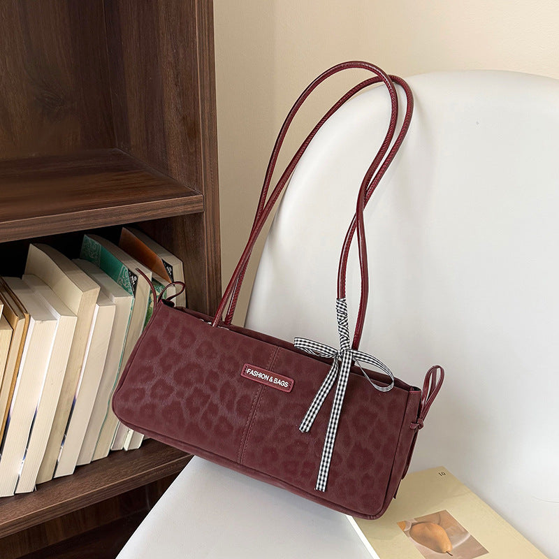 Stylish Animal Print Shoulder Bag