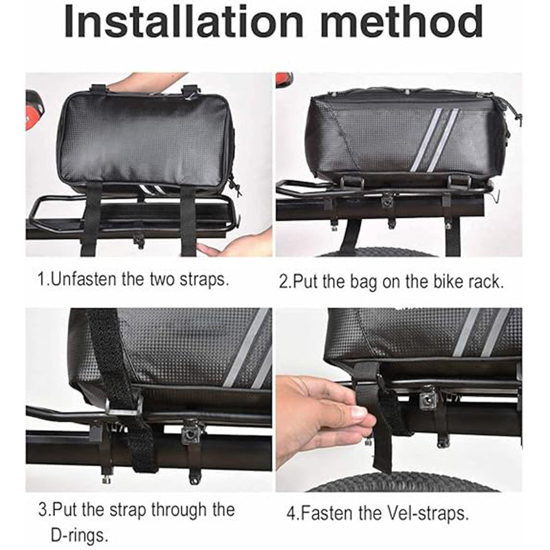 Bike bag with practical mounting bracket Stornfield