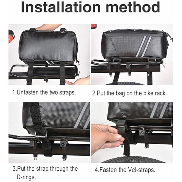 Bike bag with practical mounting bracket Stornfield