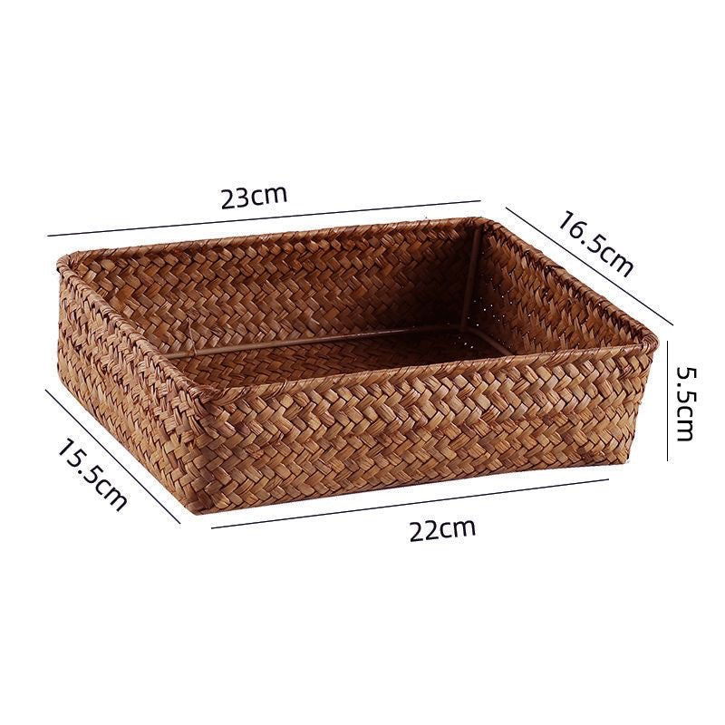 Natural Woven Storage Basket Stornfield