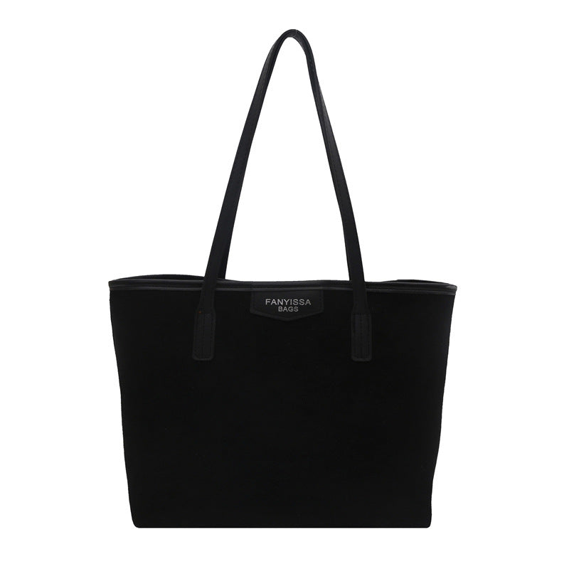 Classic Suede Tote Bag