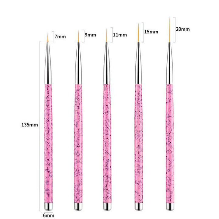 Professional Nail Art Detail Brushes Stornfield