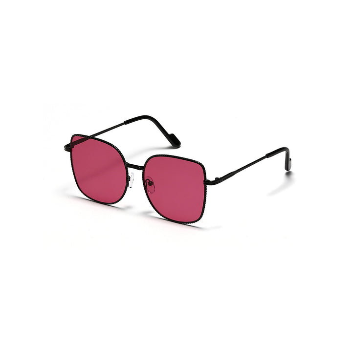 Women's fashionable oversized designer sunglasses with multifaceted frame Stornfield