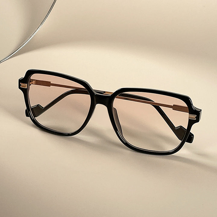 Women’s trendy fashionable sunglasses with elegant metal detail Stornfield