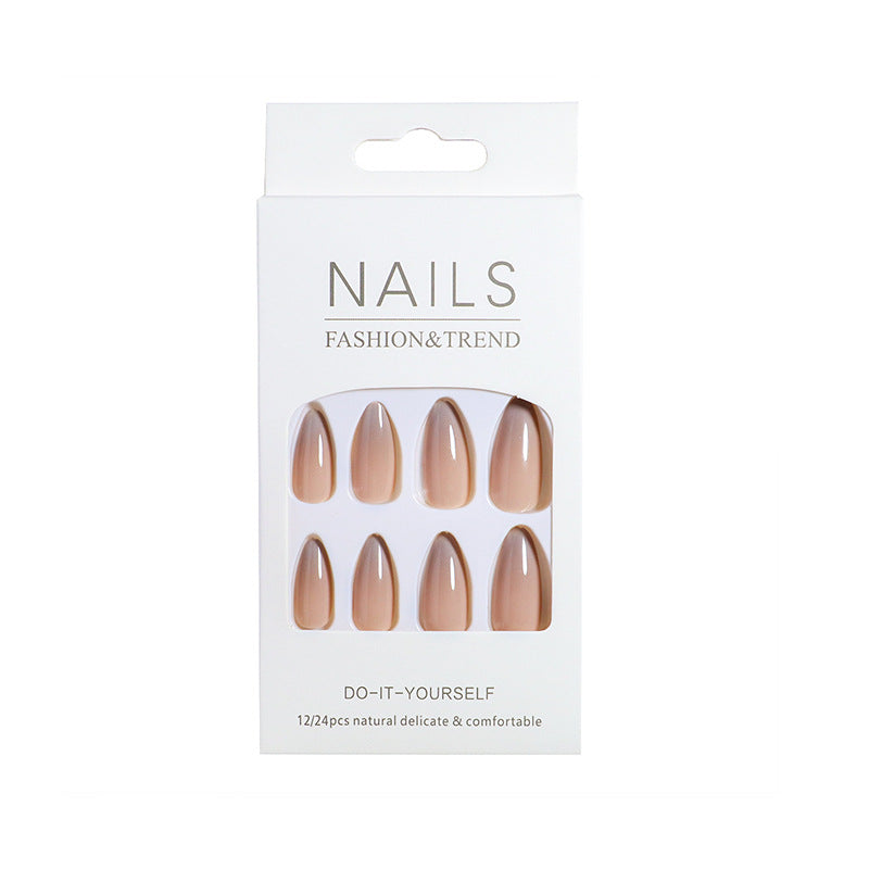 Natural Effect Press-On Nail Set Stornfield