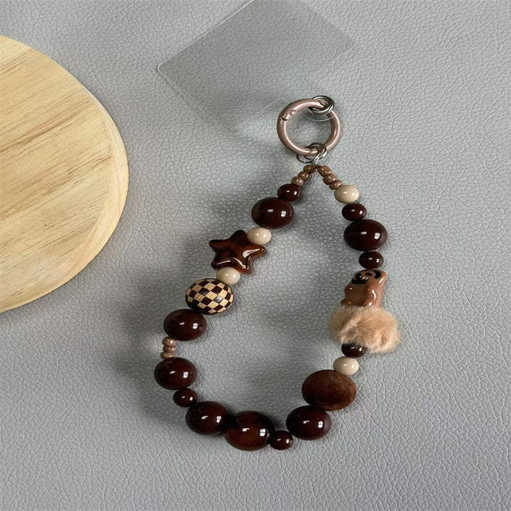 Decorative Beaded Keychain Holder Stornfield