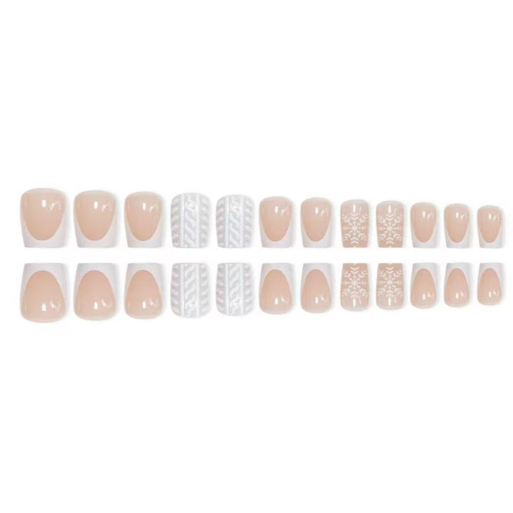 Winter-Themed Nail Art Design Stornfield