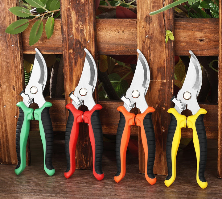 Precision bypass pruning shears with Ergonomic non-slip handles Stornfield