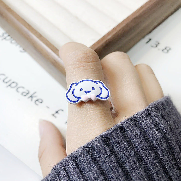Playful ring with cheerful cartoon motif Stornfield