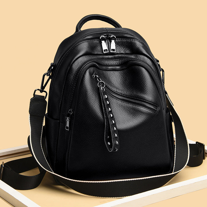 Stylish and Versatile Leather Backpack Stornfield