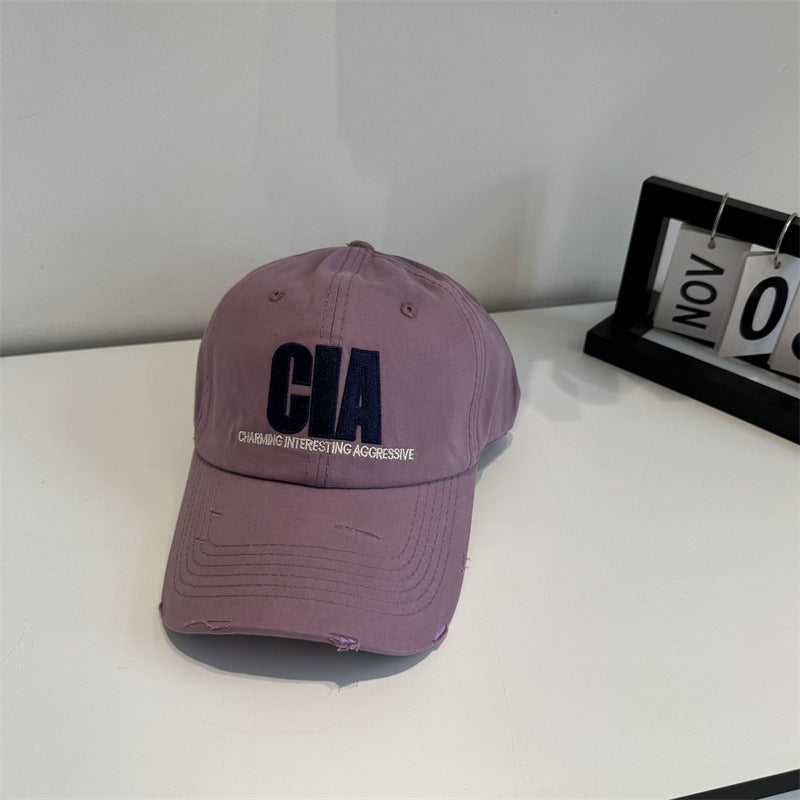 Men's Distressed Motivational Baseball Cap Stornfield