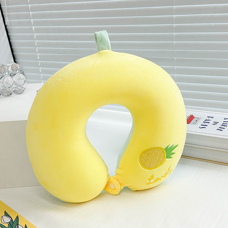 Women's Neck Pillow with Fun Alien Design Stornfield