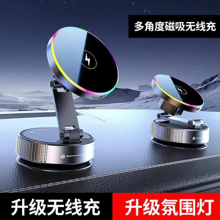 Unisex Magnetic Qi Charging Base with Flexible Mounting System Stornfield