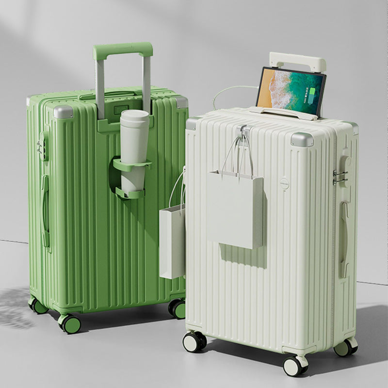 Women's Stylish Textured Spinner Luggage Stornfield
