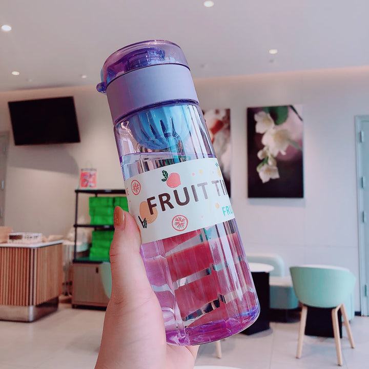 Women's reusable infuser bottle with fruity design Stornfield
