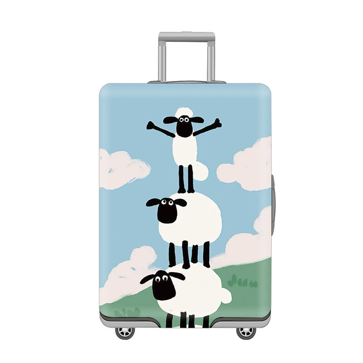 Women's Hard Shell Suitcase with Colorful Mexico Design Stornfield