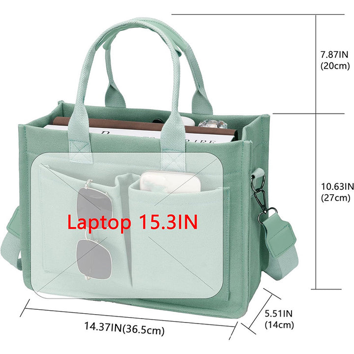 Multifunctional Tote Bag with Sturdy Design and Multiple Compartments Stornfield