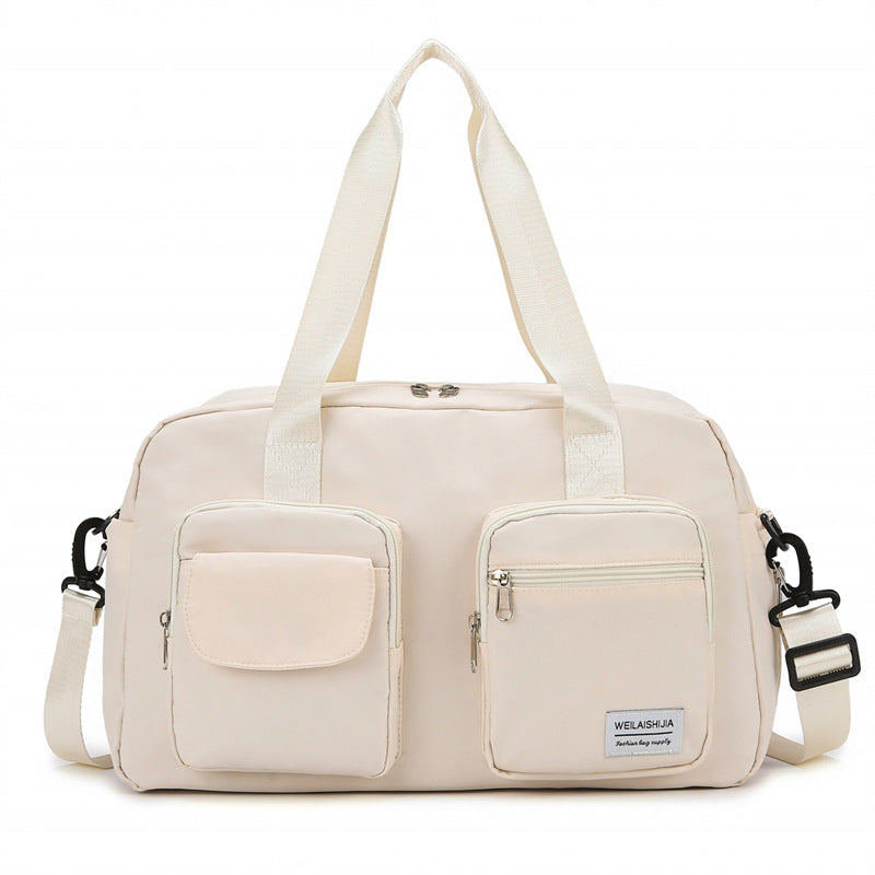 Multifunctional Travel Bag With Multiple Compartments And Adjustable Shoulder Strap Stornfield