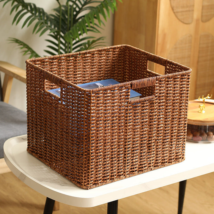 Natural Woven Storage Bin Stornfield