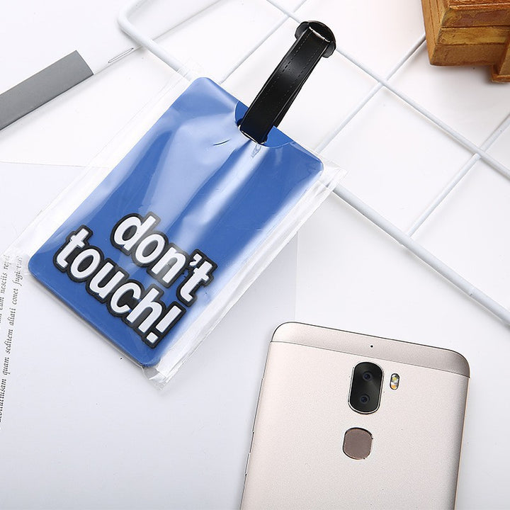 Unisex Luggage Tag with Expression Design Bowlift