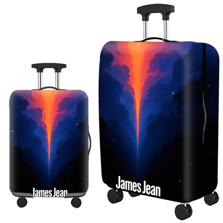 Artistic Cat-Themed Hard Shell Suitcase Stornfield
