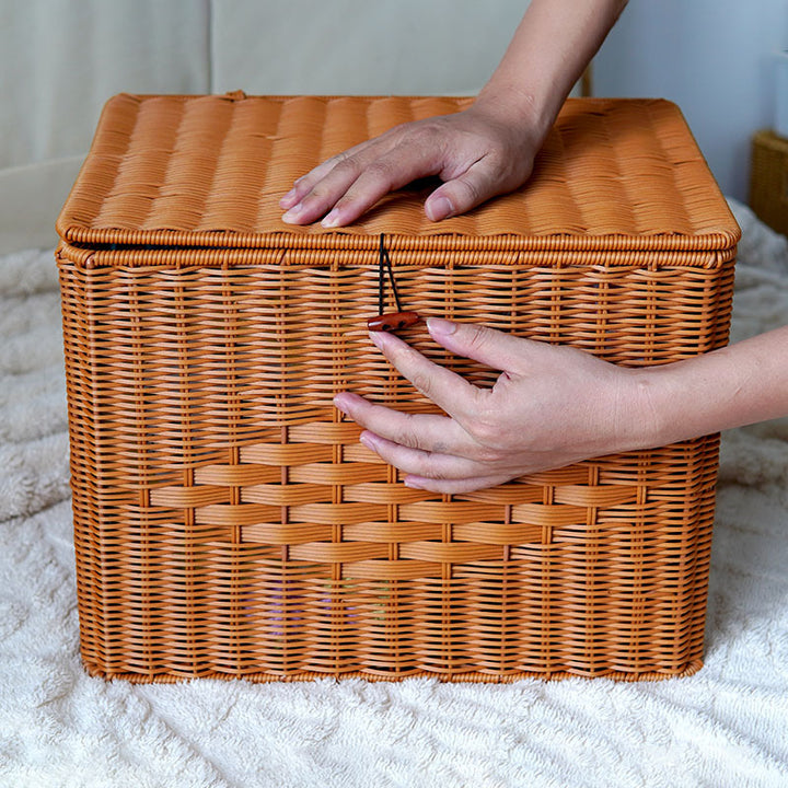 Stylish Woven Storage Chest Stornfield