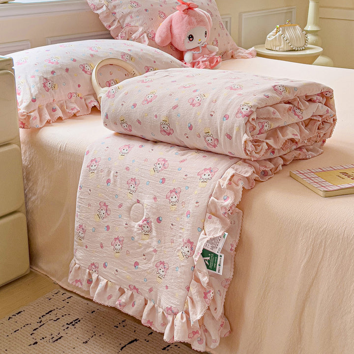 Playful Patterned Throw Blanket