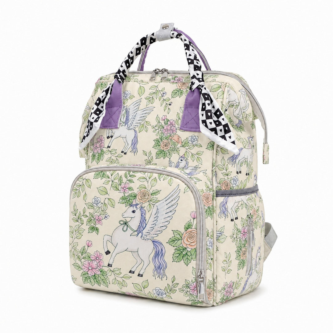 Portable Illustrated Backpack Stornfield