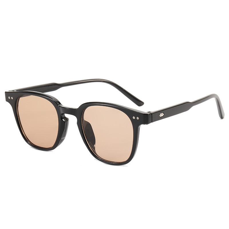 Women's fashionable square sunglasses with shiny frame Stornfield