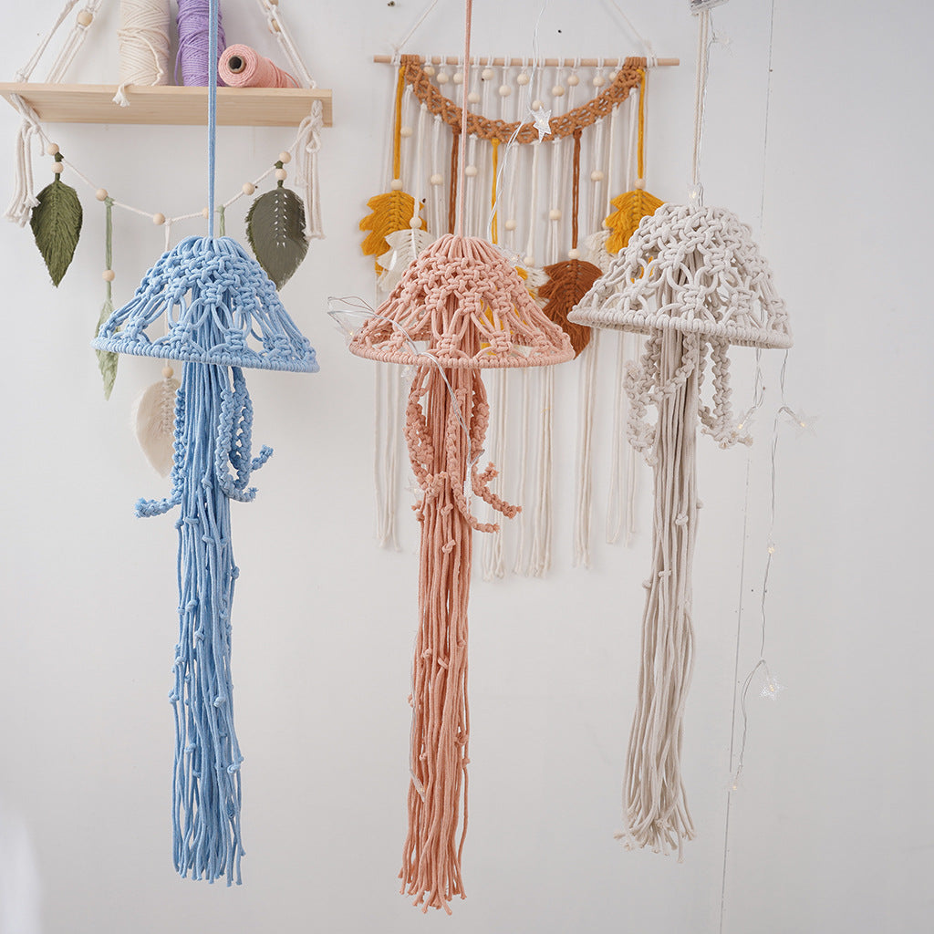 Decorative Macramé Ceiling Light Shade Stornfield