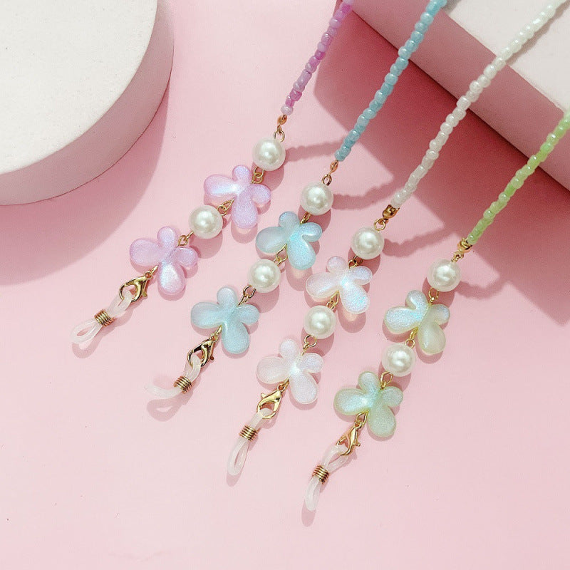 Floral Beaded Eyewear Chain Stornfield