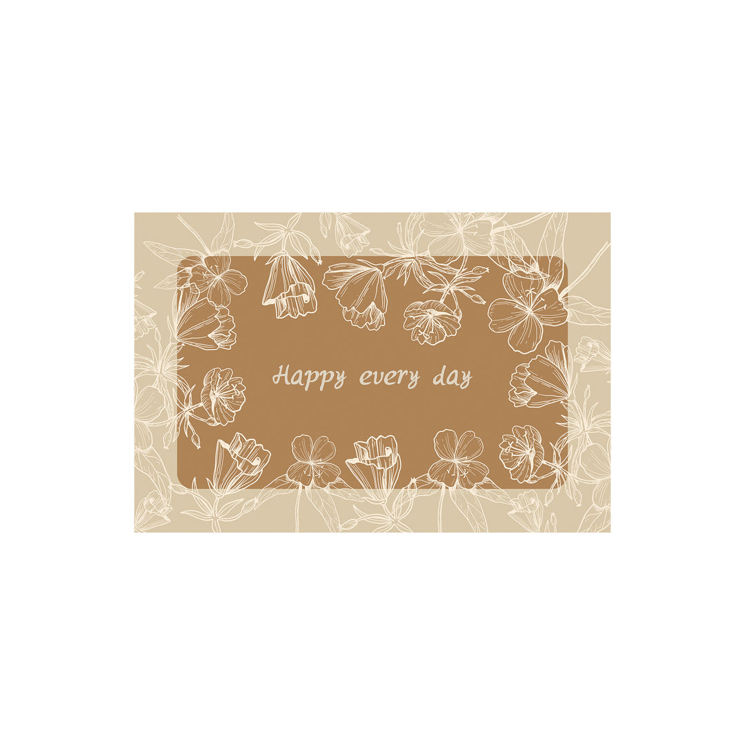Non-Slip Abstract Design Bath Mat Stornfield