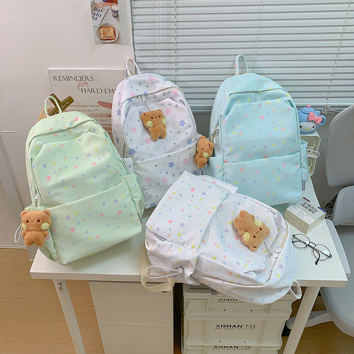 Star-Patterned Casual Backpack Stornfield 1791205550