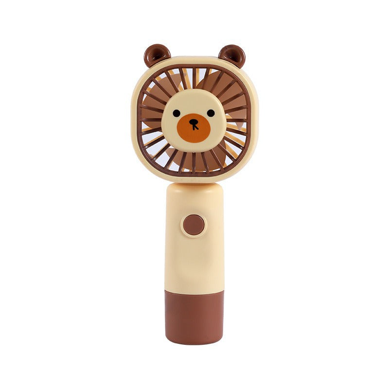Unisex Portable Hand Fan in Cute Bear Pattern Stornfield