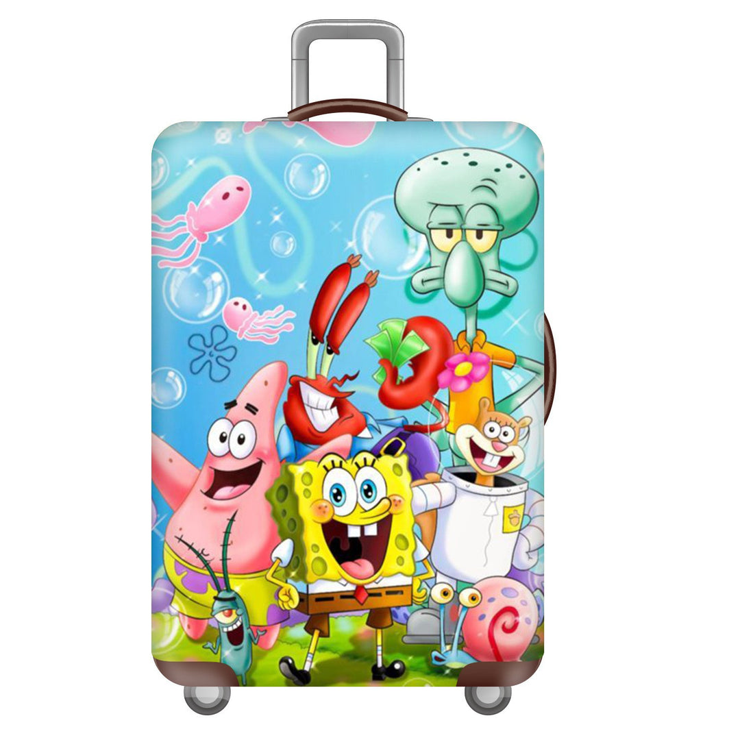 Unisex hard shell suitcase with colorful cartoon design Stornfield