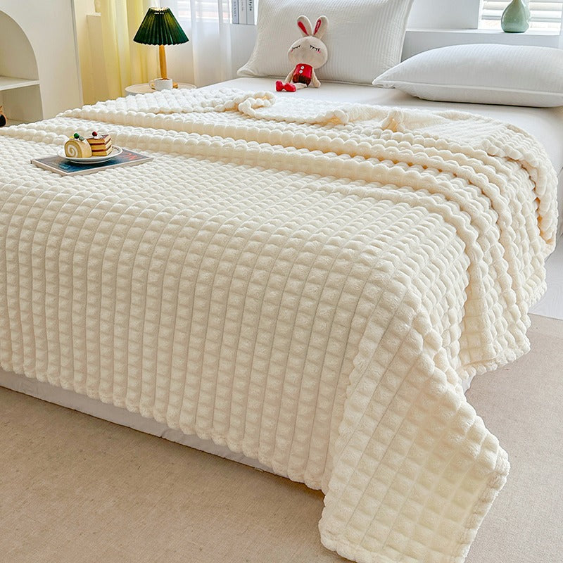 Ridge Textured Throw Blanket Stornfield