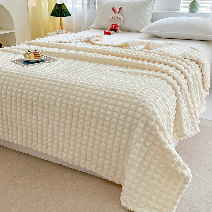 Ridge Textured Throw Blanket Stornfield