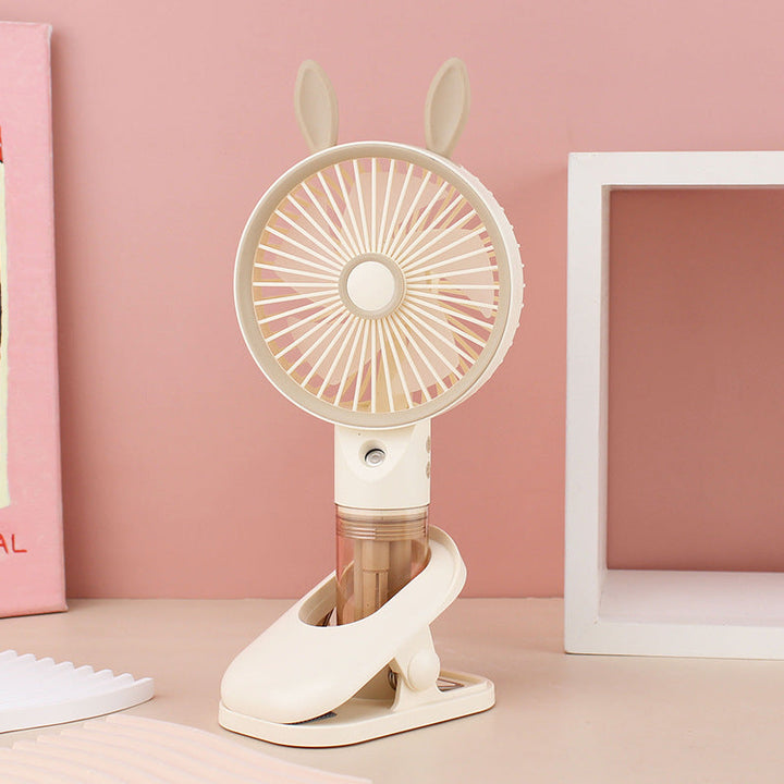 Women Portable Mini Fan with Spray Function Stornfield