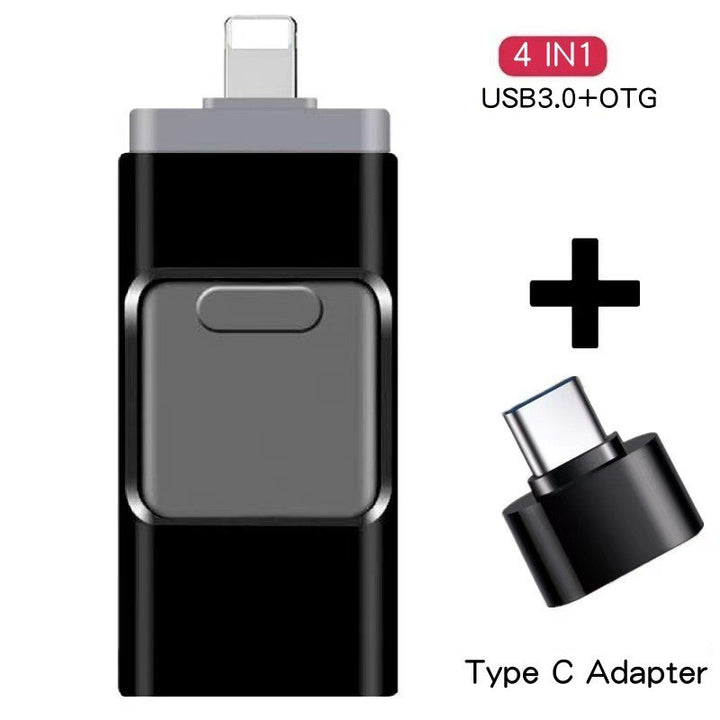 Versatile Dual-Connector USB Flash Drive Stornfield