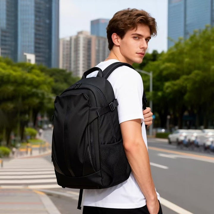 Backpack with innovative ventilation system and spacious compartments Stornfield