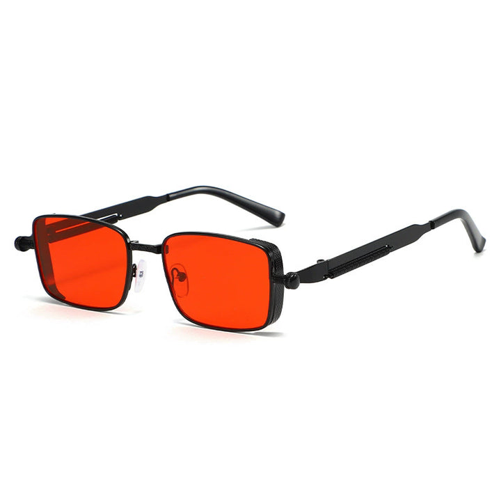 Men's Retro-Inspired Metal Frame Sunglasses Stornfield