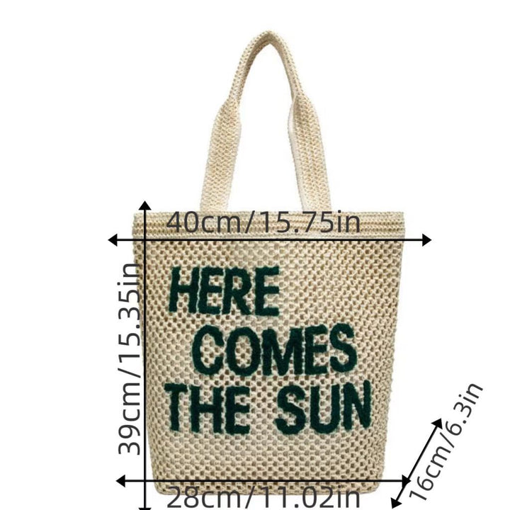 Tote bag with creative lettering Stornfield