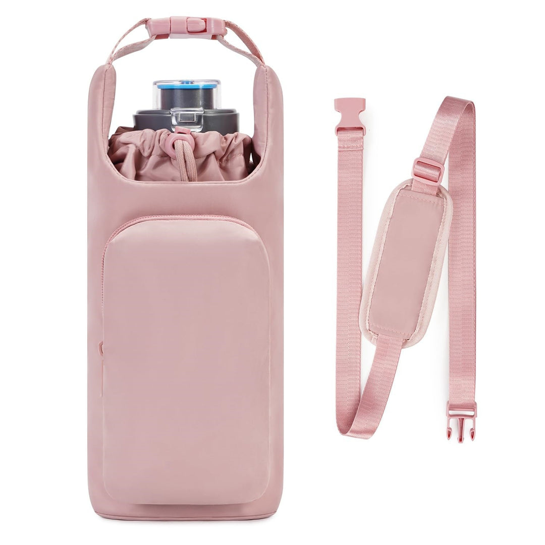 Shopping bag with insulated water bottle compartment Stornfield