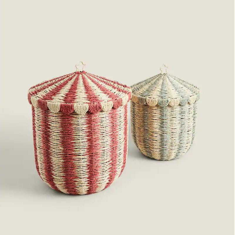 Decorative Woven Storage Canister Stornfield