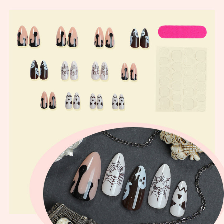 Holiday-Inspired Gothic Nail Art Set