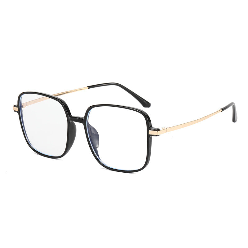 Women's square designer glasses with delicate metal frame Stornfield