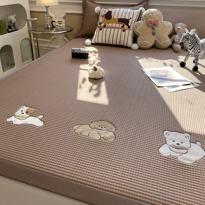 Decorative Embroidered Mattress Cover