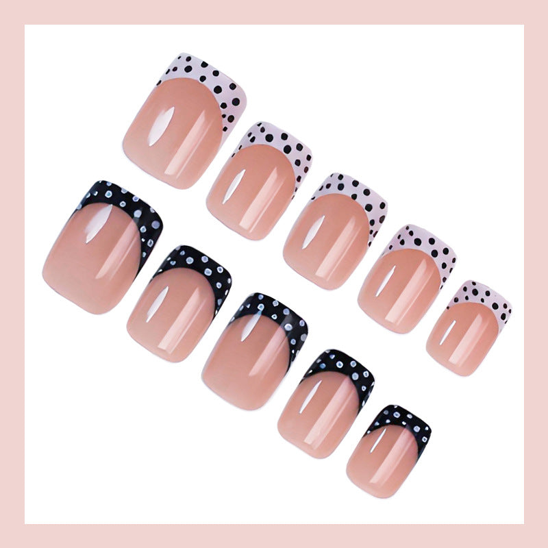Nail art set with elegant dots and modern accents Stornfield
